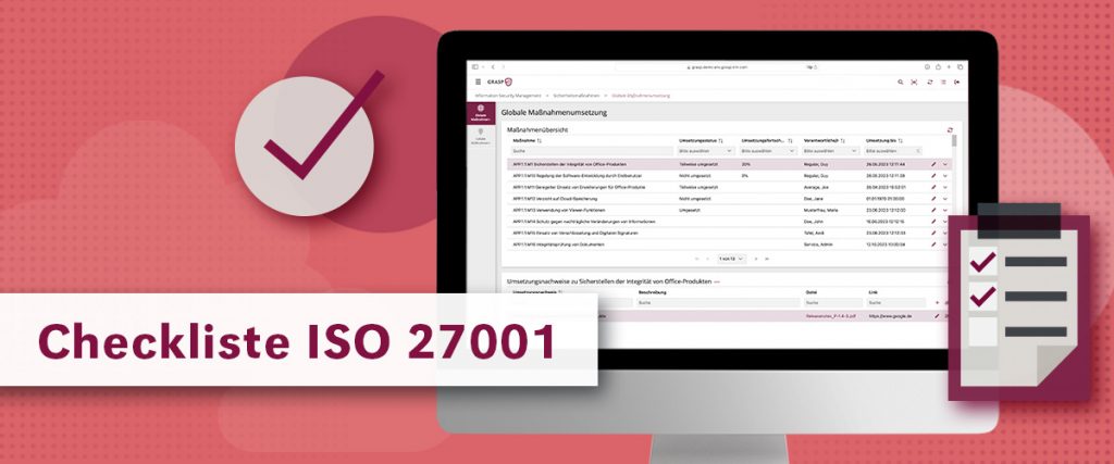 Checklist ISO 27001
